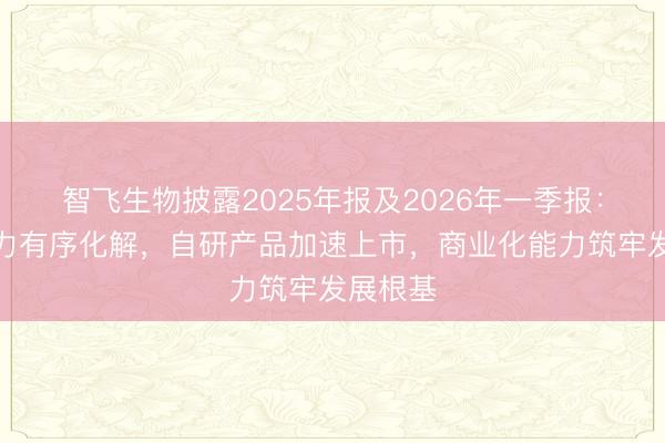 智飞生物披露2025年报及2026年一季报：经营压力有序化解，自研产品加速上市，商业化能力筑牢发展根基