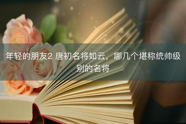 年轻的朋友2 唐初名将如云，哪几个堪称统帅级别的名将